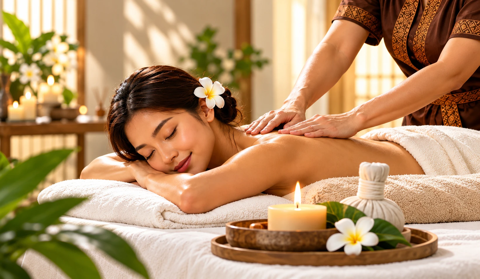 Professional Thai massage treatment