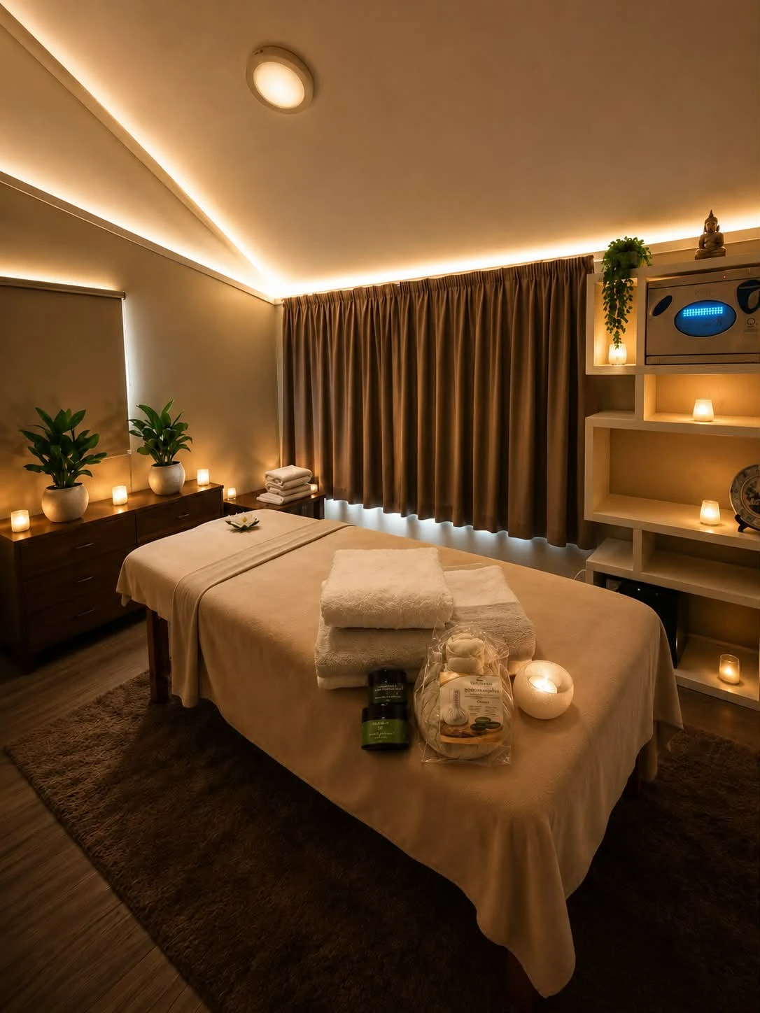 Massage room at Siri Surfers Massage